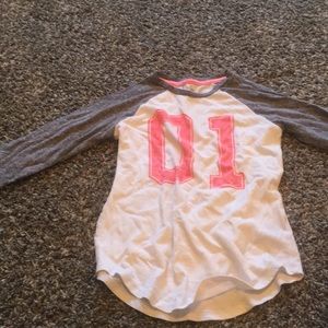 White long sleeve shirt